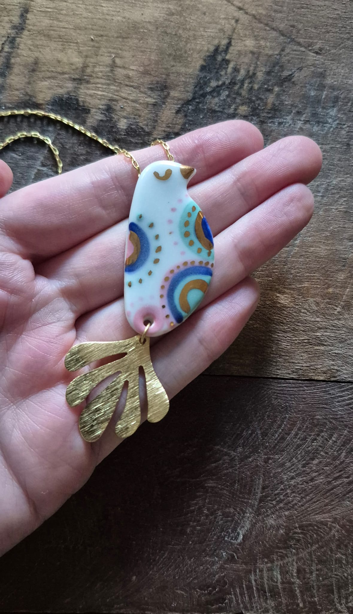 Graceful Bird Necklace