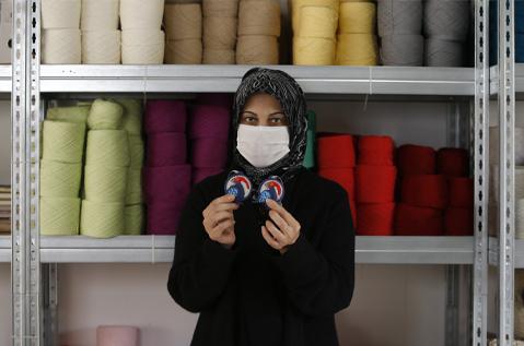 Brave Ibis Ornament, Made by Syrian Refugees in Turkey