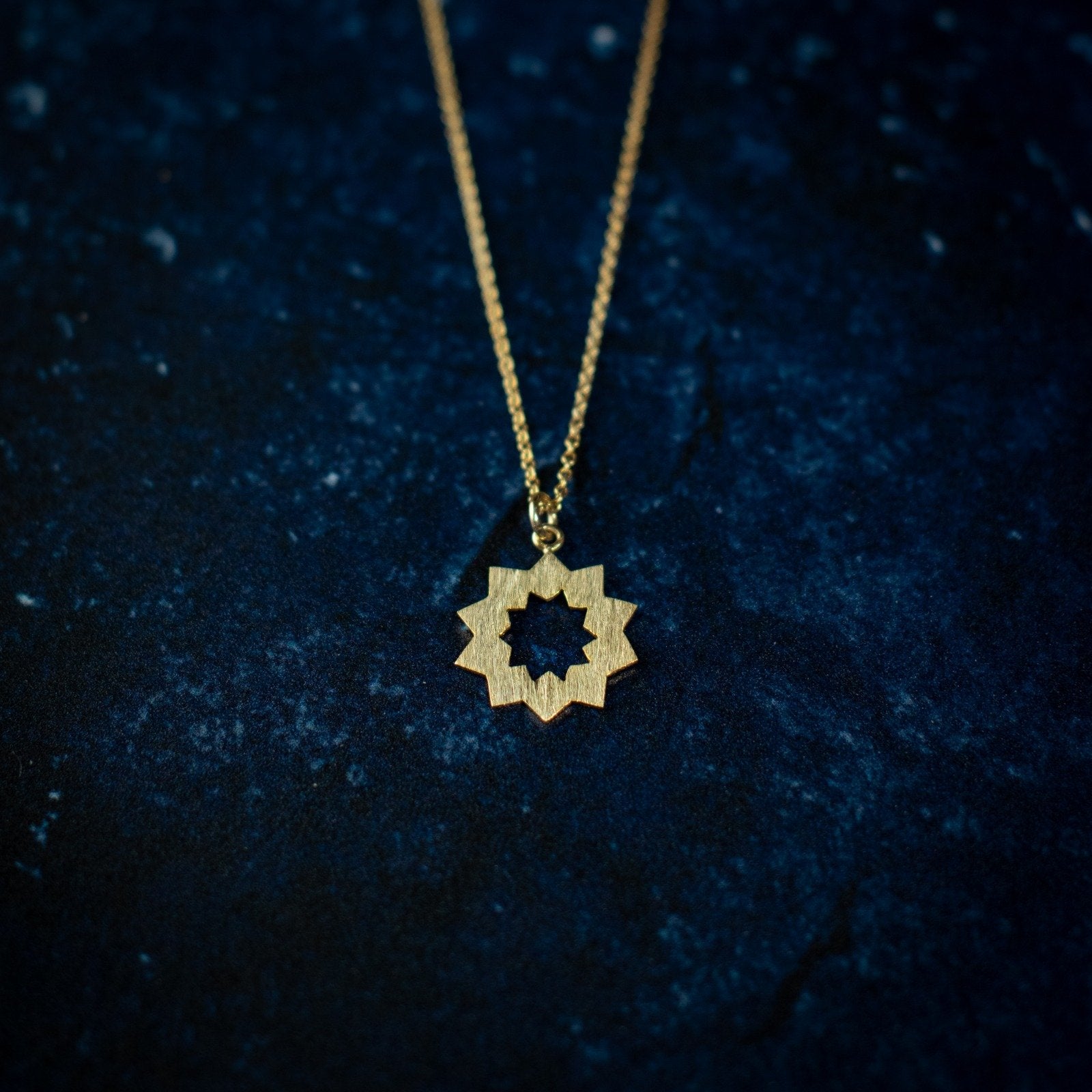 Sun Aaftab Studs in Gold Vermeil