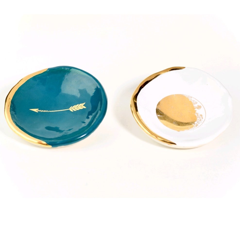 Dragonfly Ring Dish in Pink