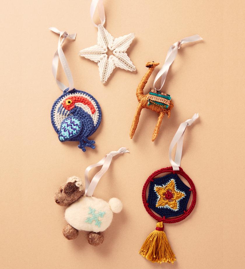 Brave Ibis Ornament, Made by Syrian Refugees in Turkey