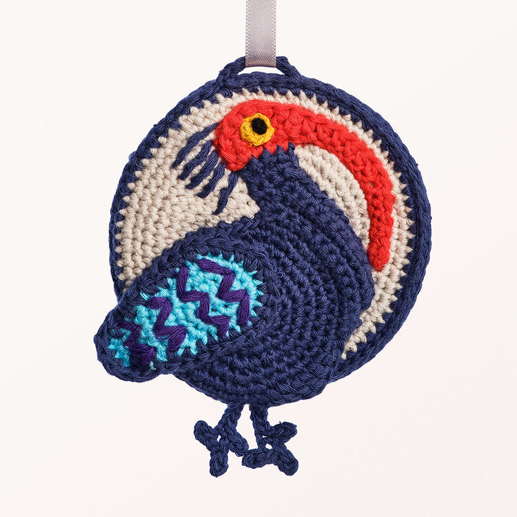 Brave Ibis Ornament, Made by Syrian Refugees in Turkey